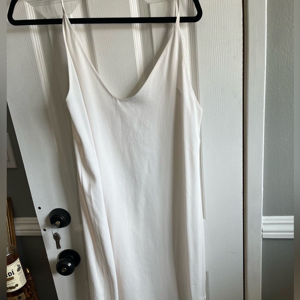Everlane White Slip Dress NWOT